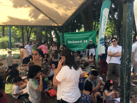 Unimed Anhanguera participa da 61 edio da Maratona de Desenho Infantil
